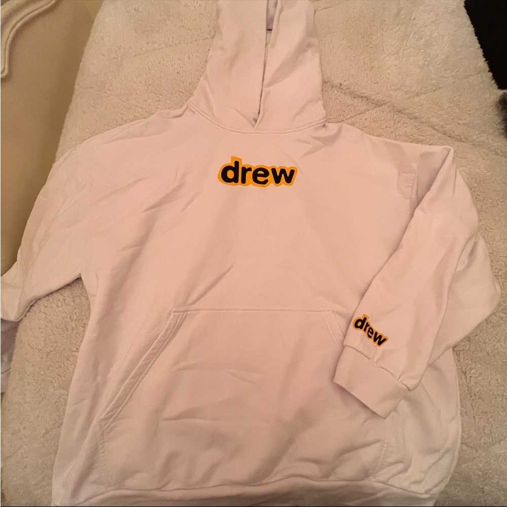 Drew House White Hoodie. New with tags. White. Unisex